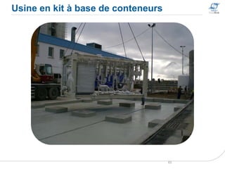 Usine en kit à base de conteneurs
63
 