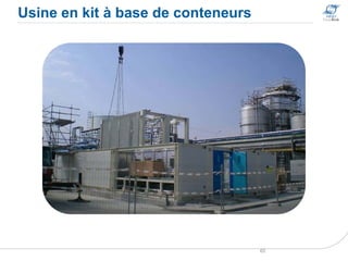Usine en kit à base de conteneurs
65
 