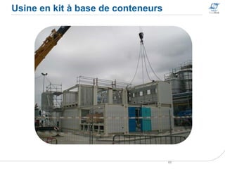 Usine en kit à base de conteneurs
66
 