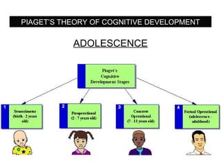 PIAGET’S THEORY OF COGNITIVE DEVELOPMENT ADOLESCENCE 