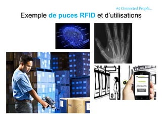 Exemple de puces RFID et d’utilisations
#5 Connected People…
 