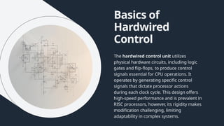 Comprehensive Seminar on Control Units in CPU Architecture | PPTX