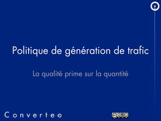 Converteo   Forum E Marketing 2009  Prendre des décisions en période de crise