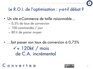 Converteo   Forum E Marketing 2009  Prendre des décisions en période de crise