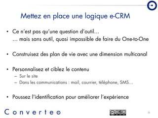 Converteo   Forum E Marketing 2009  Prendre des décisions en période de crise