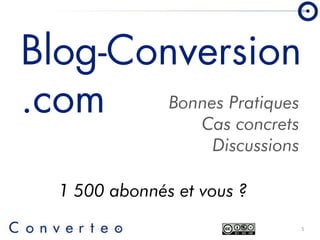 Converteo   Forum E Marketing 2009  Prendre des décisions en période de crise