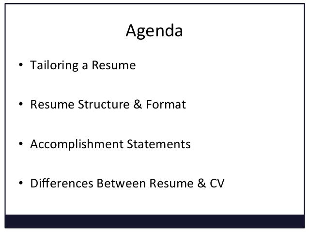 converting resume to cv