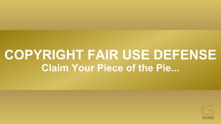 COPYRIGHT FAIR USE | PPT | Free Download