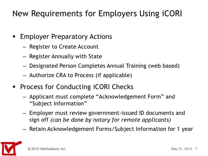 Massachusetts CORI Reform Final Regulations Impact And Analysis