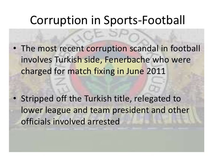Corruption in sports