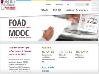 Nouveau	
  portail	
  
31	
  
 