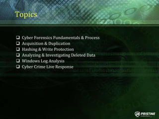 cyber forensics | PPTX