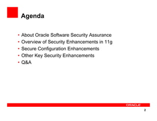 Presentation database security enhancements with oracle | PDF