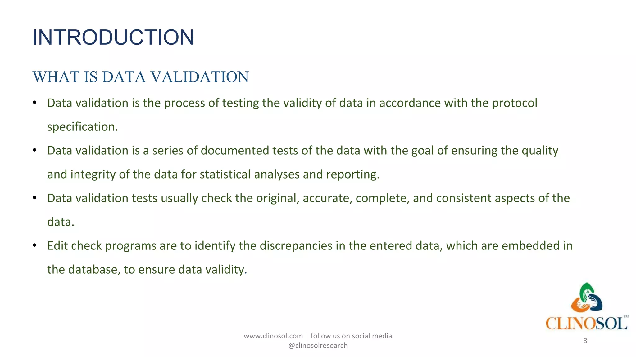 Data Validation in CDM | PPTX