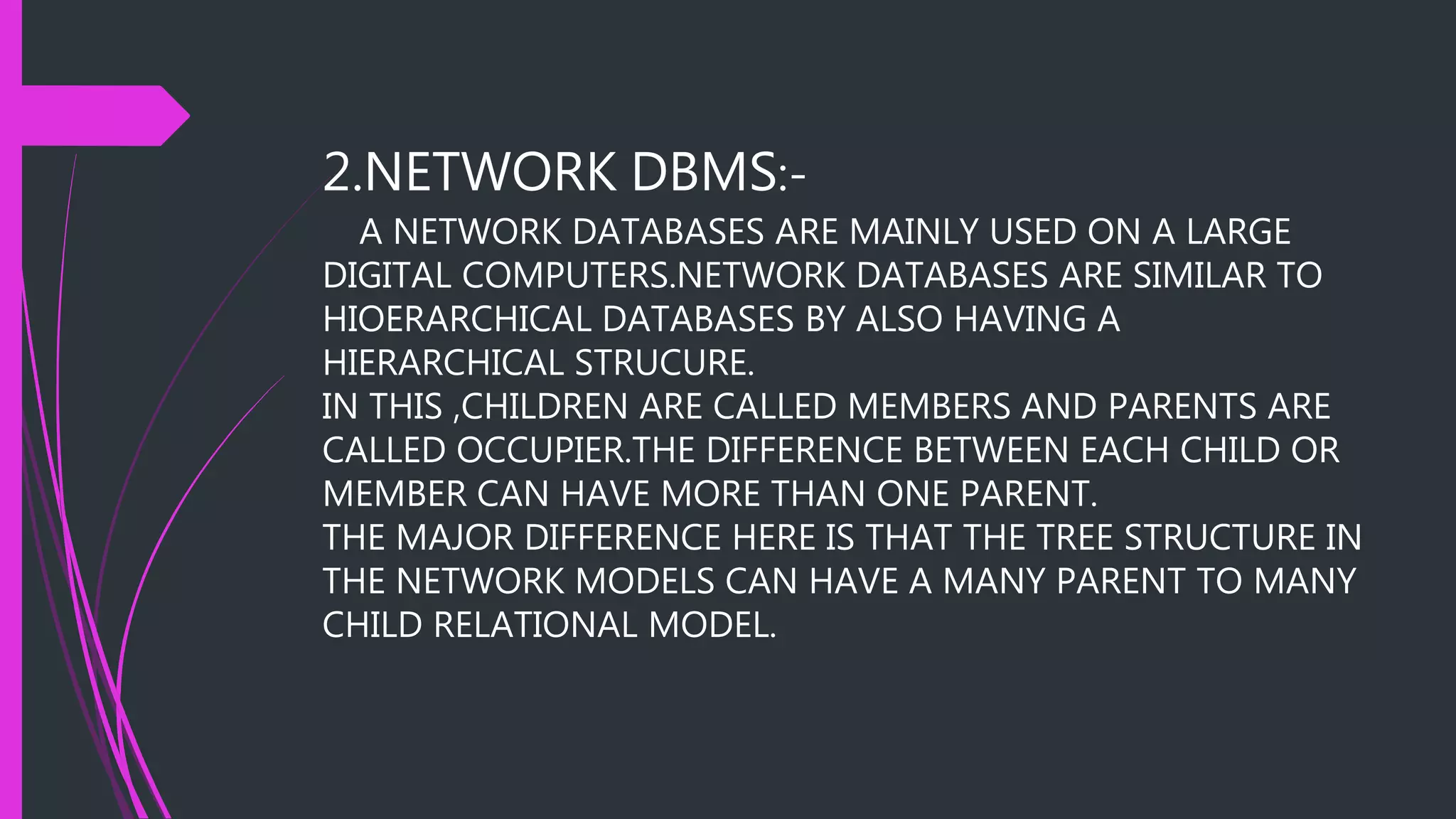 Presentation dbms | PPT