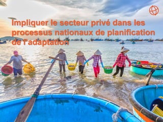 Impliquer le secteur privé dans les
processus nationaux de planification
de l’adaptation
 