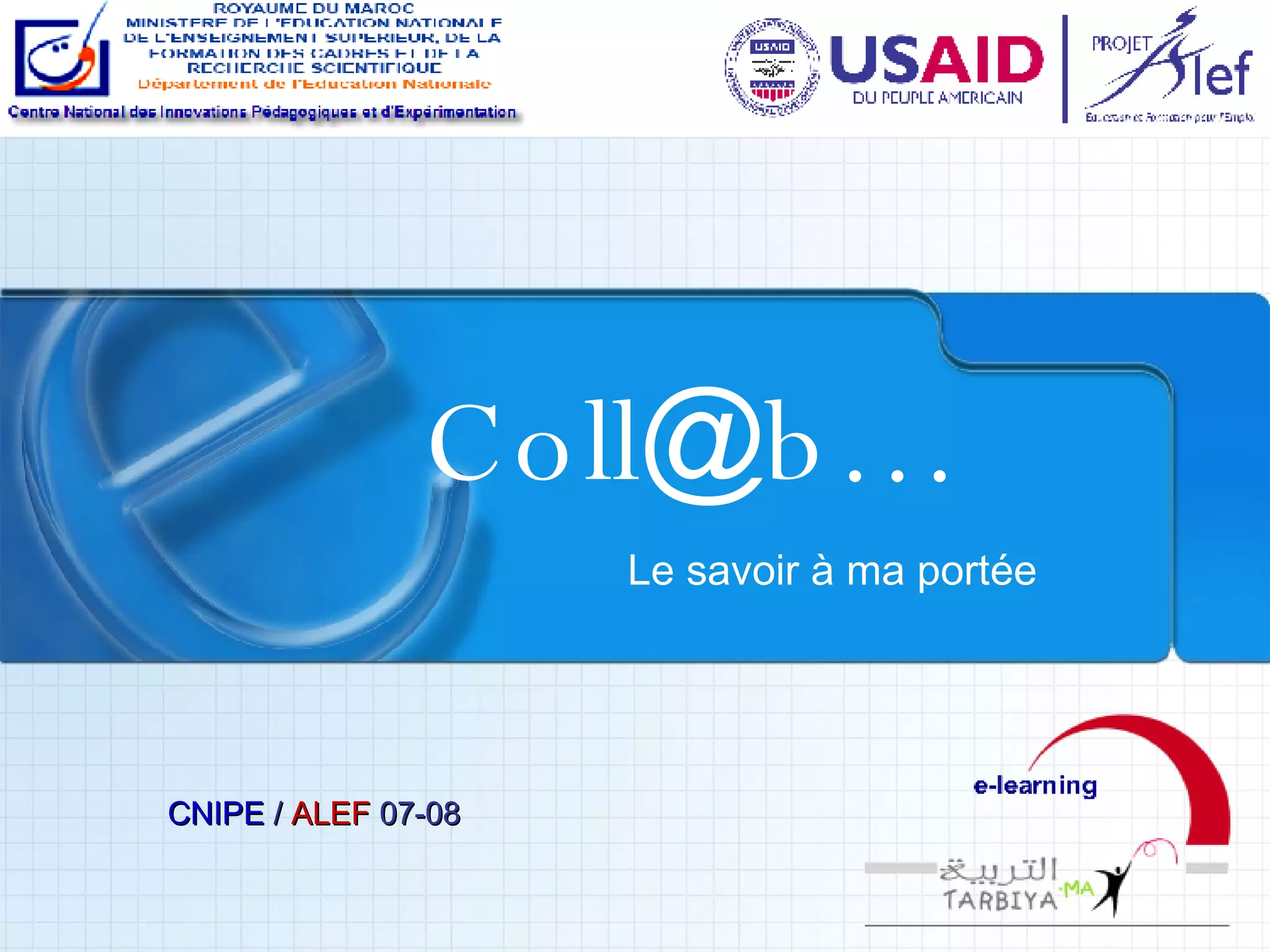 Presentation dispositif Collab