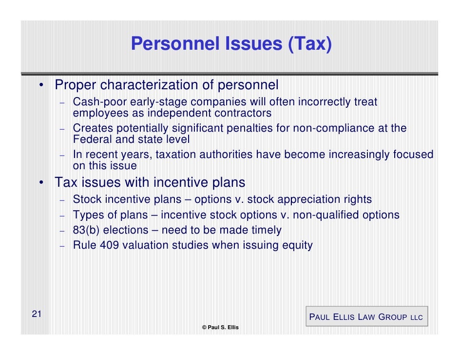 Section 83 b election non qualified stock options