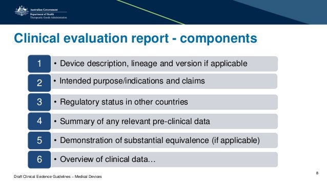 Clinical evaluation report template mdr image