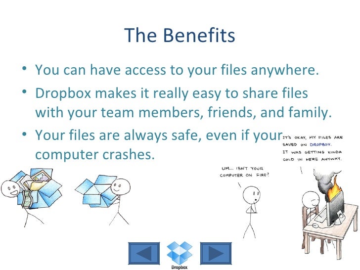 Presentation dropbox