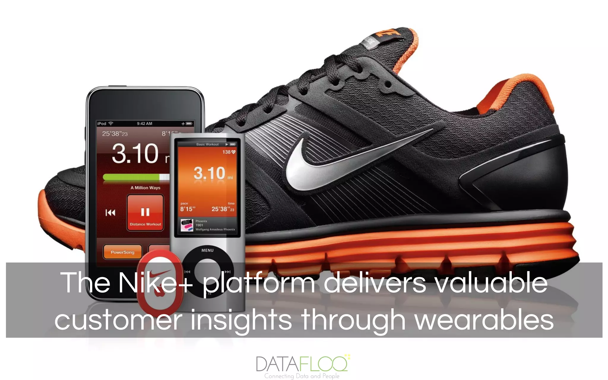 The Nike+ platform delivers valuable
customer insights through wearables
 