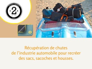 où l’on se réapproprie les principes du vivant
OPTIMISER LES
RESSOURCES
PLUTÔT QUE
MAXIMISER
MULTIPLIER DES
SYNERGIES
LOCALES
CONSIDÉRER LES
DÉCHETS COMME
DES RESSOURCES
 