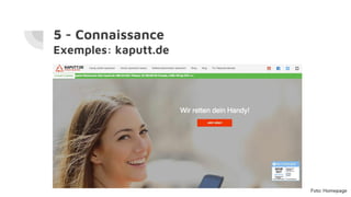 5 - Connaissance
Exemples: kaputt.de
Foto: Homepage
 