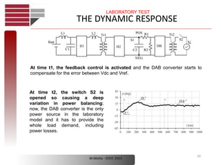 A laboratory model of a dual active bridge dc-dc converter for a smart ...