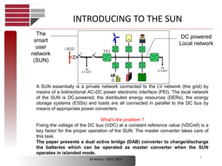 A laboratory model of a dual active bridge dc-dc converter for a smart ...
