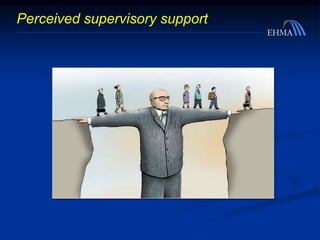 Perceived supervisory support
 