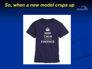 So, when a new model crops up
 