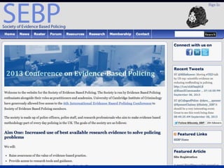 Evidence-Based Practice
 