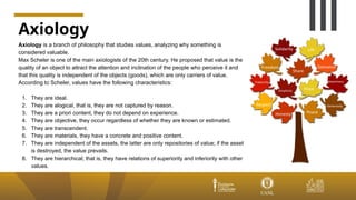Axiology Values Presentation-Ethics, Sustainability and Social Responsability-Stage 1 ...