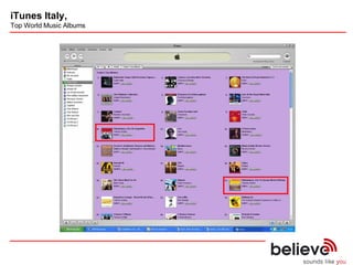iTunes Italy,   Top World Music Albums 