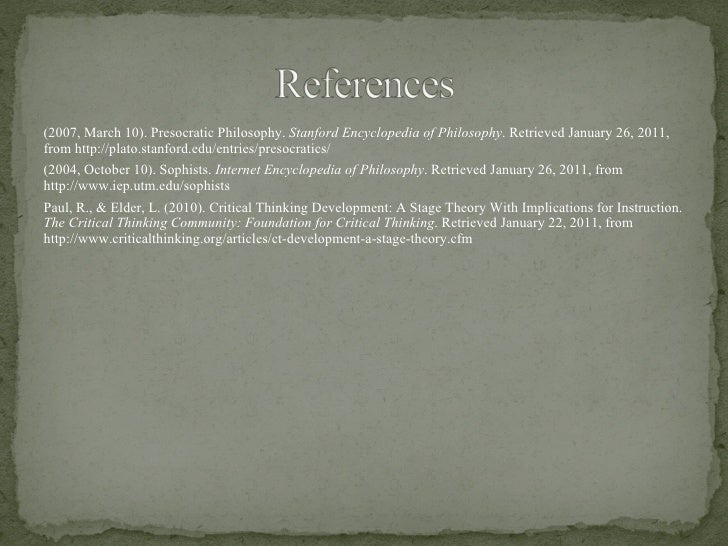 Critical thinking greek image