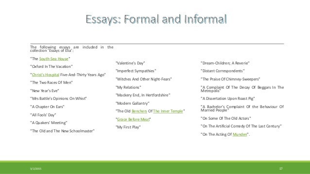 an essay on ears an essay on ears