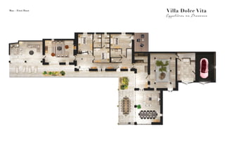 Villa Dolce Vita
Eygalières en Provence
Mas - First floor
 