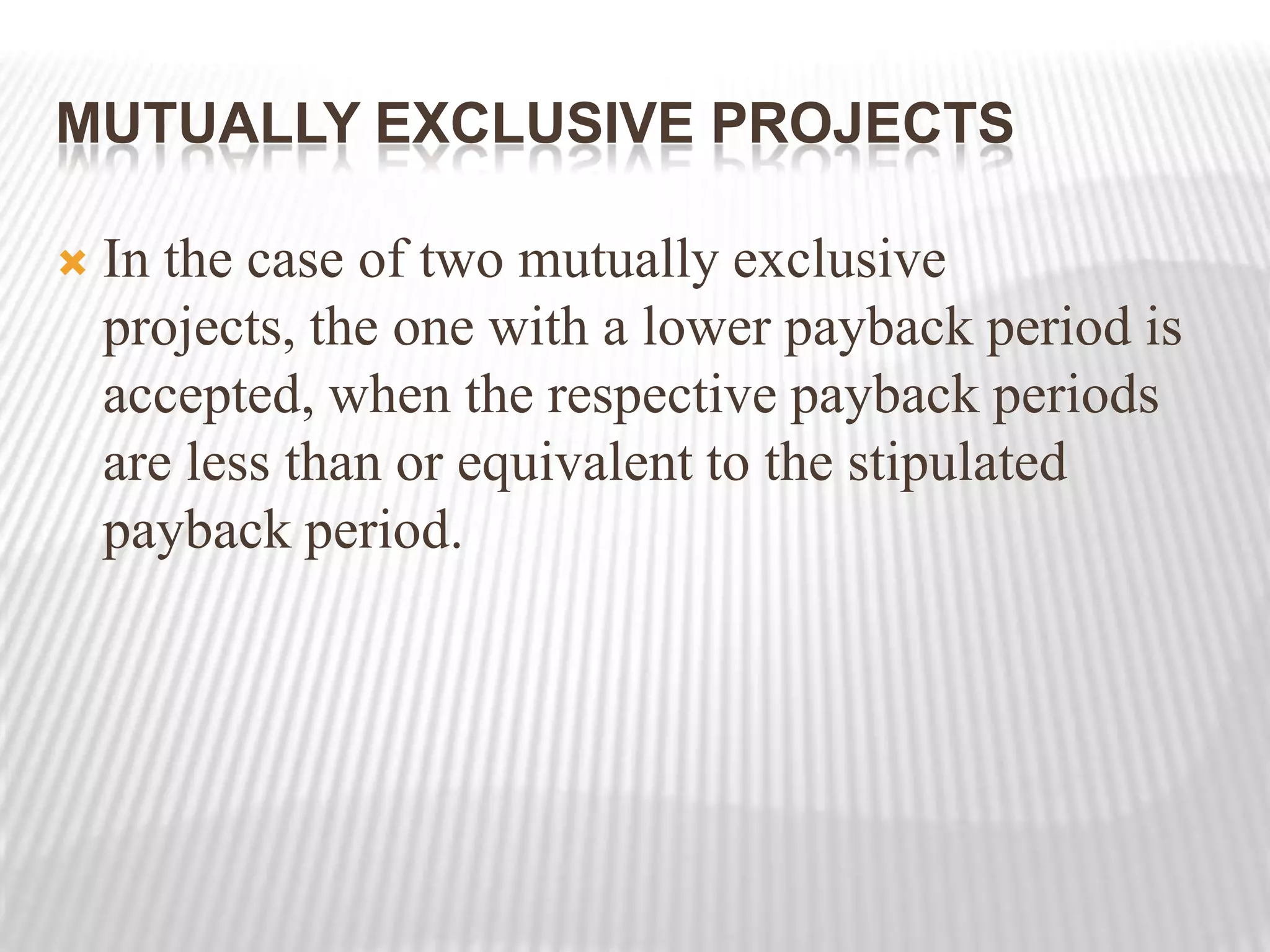 CAPITAL BUDGETING DECISION INVOLVES THREE STEPS:Estimation of costs and benefits of a proposal or of each alternative.Estimation of the required rate of  return, i.e., the cost of capital  Selection and applying the decision criterion. 