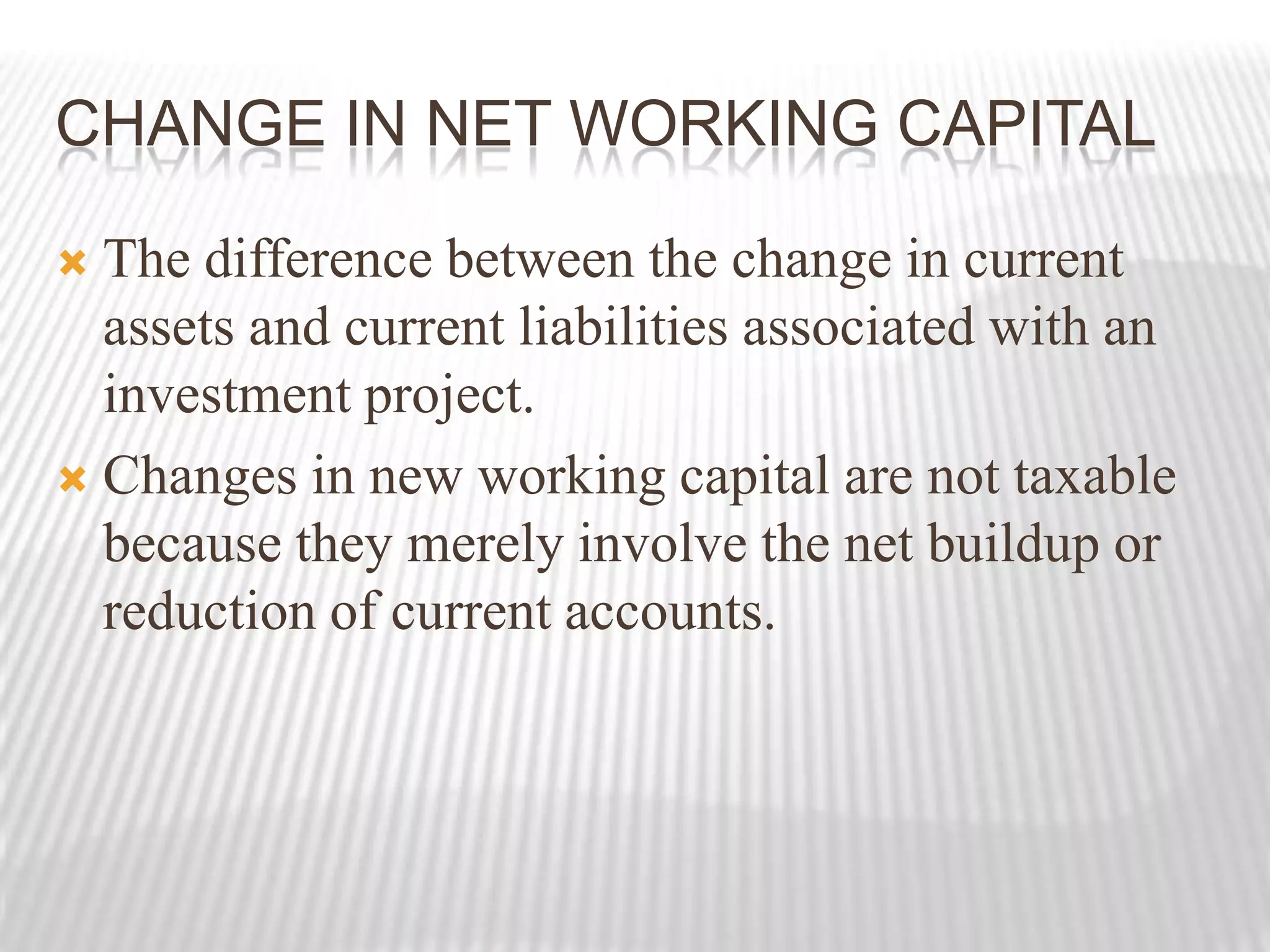  Tax benefit of incremental    depreciation