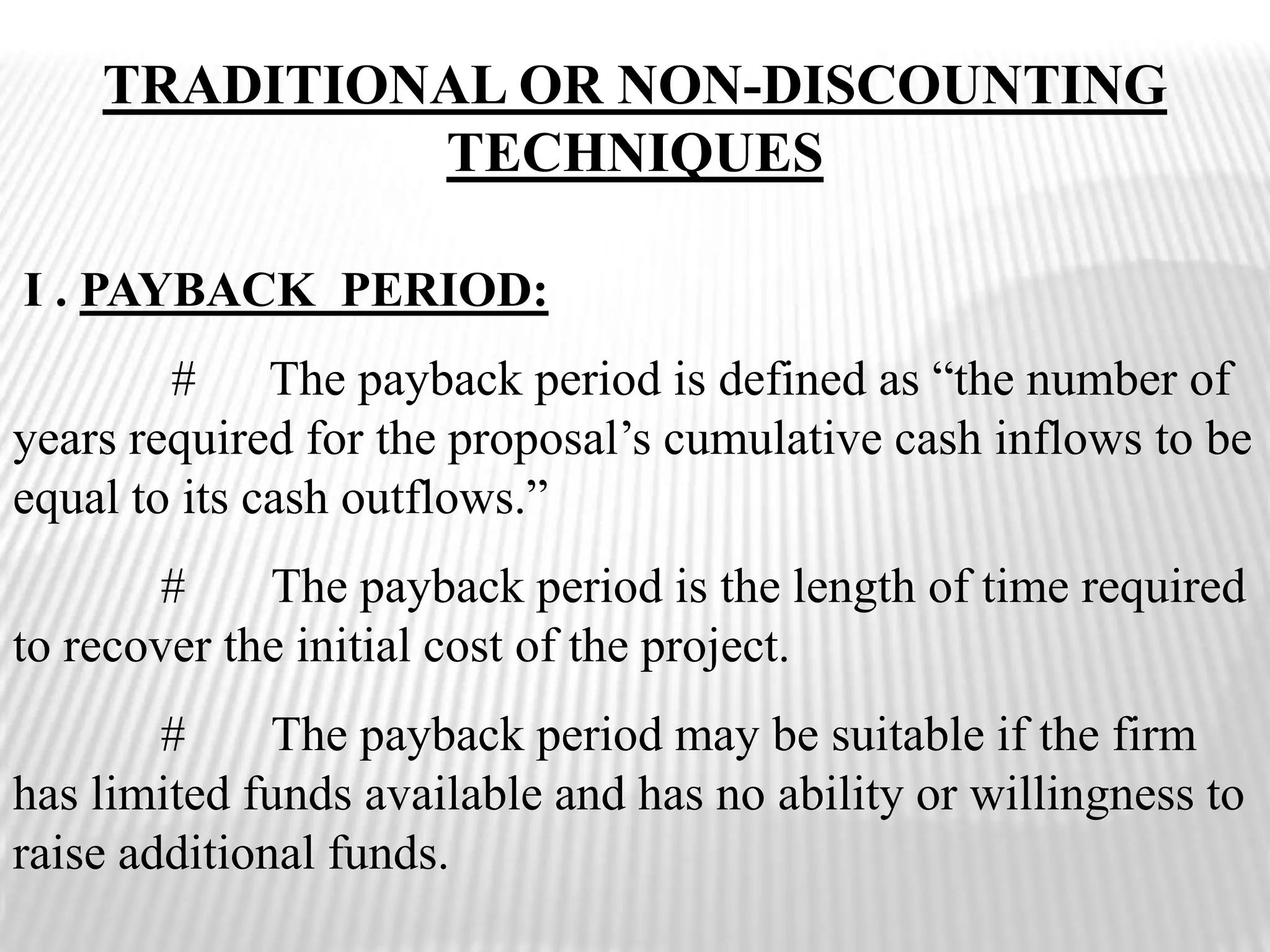 Calculating Cash FlowsOnly incremental amounts are considered; compare the new asset with the old.Ignore sunk costs but include opportunity costs.Only include operational items; ignore financial costs.Cash inflows must be after-tax; the firm only receives benefits after paying appropriate taxes.