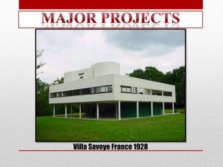 Villa Savoye France 1928
 