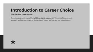 Presentation - How to find the right career path.pptx