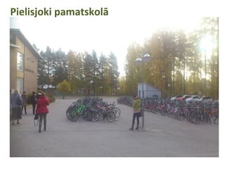 Pielisjoki pamatskolā
• Ar skolēniem, kam
nepieciešama speciālās
izglītības programma,
skolotājs strādā vai
mazā grupā, vai
individuāli
• Visbiežāk skolēniem ir
grūtības matemātikā,
dzimtajā valodā un
svešvalodās
 