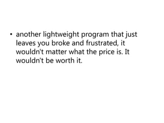 But if you can know with complete certainty that you could make a very DECENT LIVING working online and having the skills to do this year after year for as long as you're in business, WHAT IS THAT ACTUALLY WORTH TO YOU? 