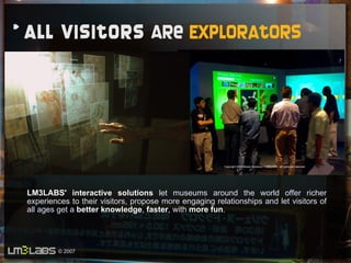Interactive Solutions for Museums