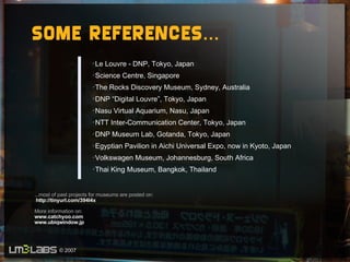 Interactive Solutions for Museums