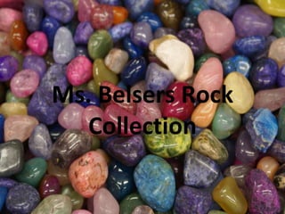 Ms. Belsers Rock Collection 