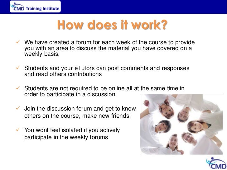 ppt presentation on online forums