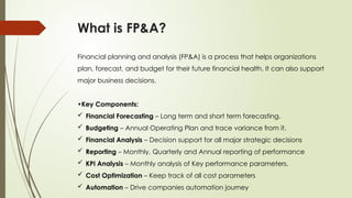 Elevate Your Business with Expert Financial Planning & Analysis | PPTX