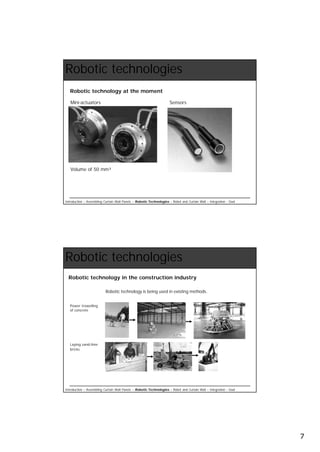 Assembling wall panels with robotic technologies